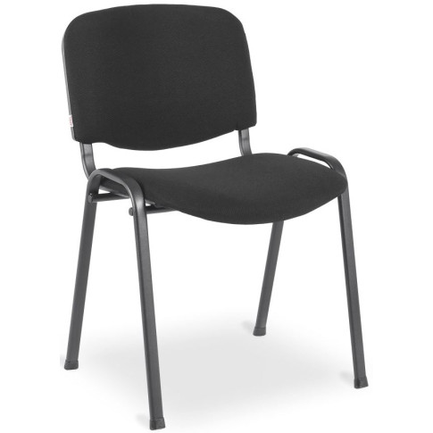 czarne krzesło konferencyjne uczelnie biura kościoly hoster 3x