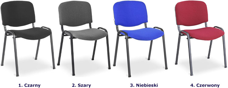 Kolory krzesła konferencyjnego Hoster 3X
