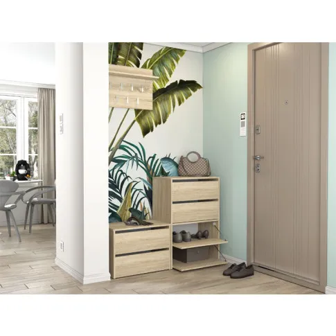 Wizualizacja wnętrza z wykorzystaniem szafki Ohio w kolorze sonoma