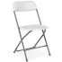 Białe składane krzesło cateringowe do restauracji - Oskar 3X