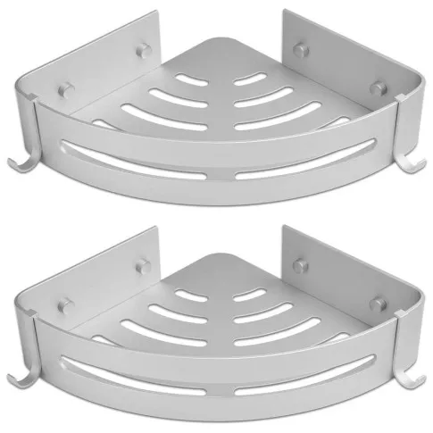 Komplet 2 półek prysznicowych Alunis