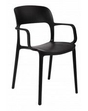 Krzesło Deliot - czarne w sklepie Edinos.pl