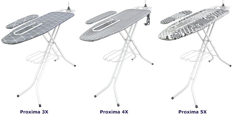 Duża deska do prasowania z regulacją wysokości Bramex 5X
