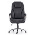 Czarne obrotowe krzeslo biurowe Zelo