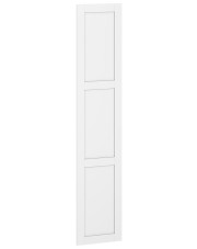Biały frezowany front do szafy 50 cm - Wax 4X w sklepie Edinos.pl