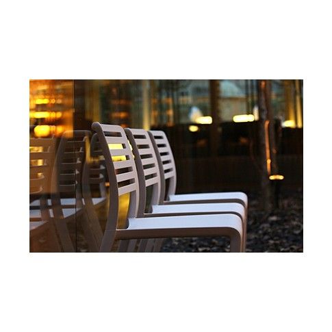 Zdjęcie krzesło Palio białe do ogródka - sklep Edinos.pl