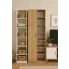 Korpus szafy z półkami 50 cm dąb artisan   Jonix 8X
