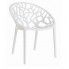 Zdjęcie produktu Krzesło ażurowe Giato - białe.