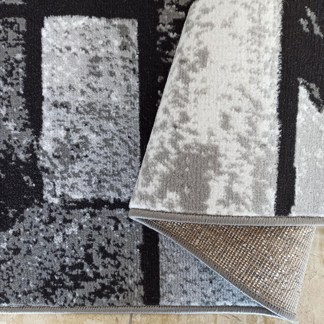 Szary dywan do salonu w kształcie prostokąta Hefi 6X