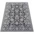 Szary klasyczny dywan w kwiaty - Dios 3X