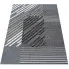 Szary nowoczesny dywan z wzorami - Drefo 4X