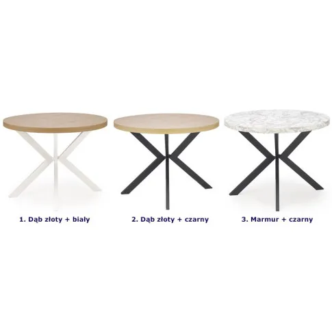 Dostępne kolory stołu Revlos