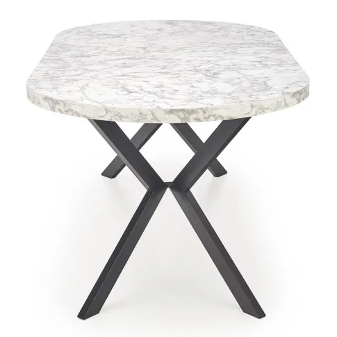 Stół do jadalni na czarnej podstawie Revlos