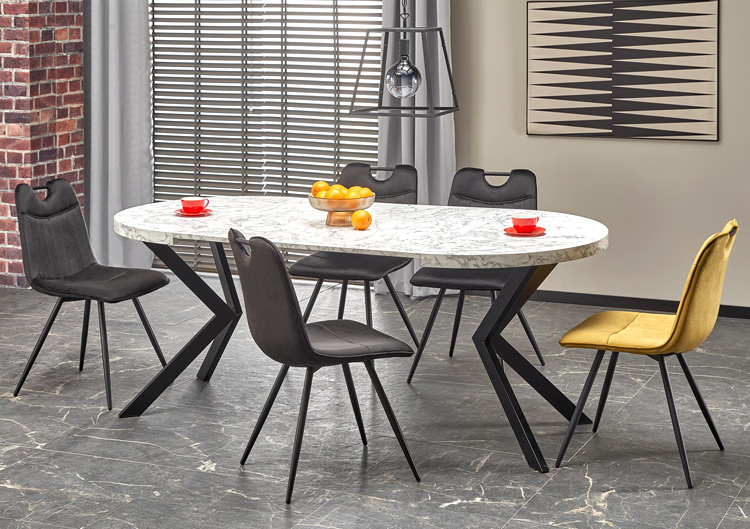 Wizualizacja wnętrza ze stołem Nektor