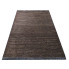 Brązowy prostokątny dywan z frędzlami - Avox