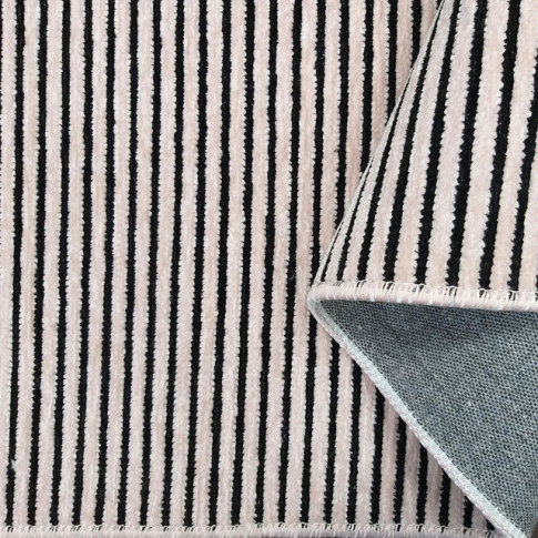 nowoczesny dywan z fredzelkami Avox