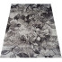 Brązowy nowoczesny dywan w kwiaty - Dimate 3X