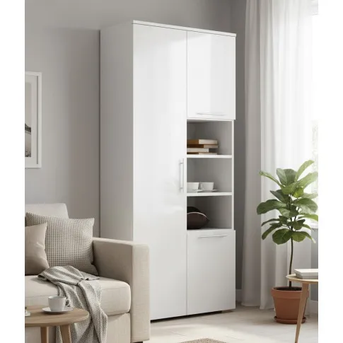 Fotografia Biała szafa na odzież - Armo 4R z kategorii Szafy