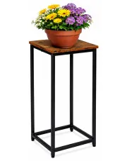 Loftowy wysoki kwietnik kwadratowy - Rapis 4X w sklepie Edinos.pl