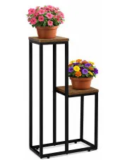 Loftowy dwupoziomowy kwietnik - Fadal 3X w sklepie Edinos.pl