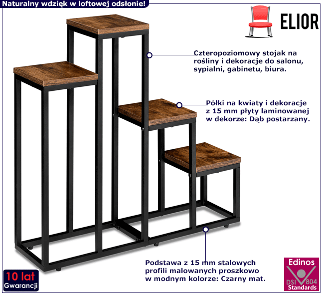 Industrialny kwietnik Hagar 5X