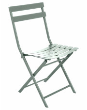 Oliwkowe składane krzesło na taras - Tuvo 3X w sklepie Edinos.pl