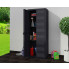 wykorzystanie szafy wielofunkcyjnej w przykładowej przestrzeni ogrodowej govo 5x czarna