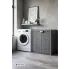 Szara szafka gospodarcza na balkon i do piwnicy Kermi 3X