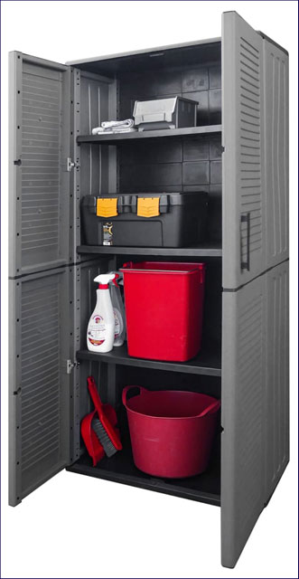 Szara szafka na narzędzia Monza 5X