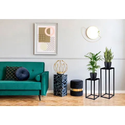 Wizualizacja aranżacji z loftowym kwietnikiem Elmar 7X