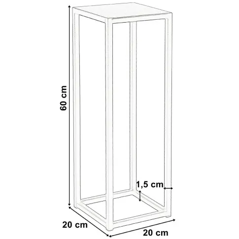 Wymiary loftowego kwietnika Elmar 7X