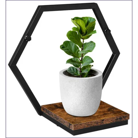 Loftowy kwietnik naścienny Ernil 8X