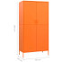 wymiary pomarańczowej stalowej szafy gospodarczej garu 7x