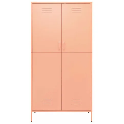 różowa szafa gospodarcza wielofunkcyjna metalowa garu 7x