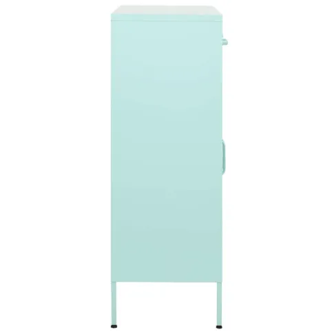 miętowa zielona szafka na narzędzia do garażu garu 3x