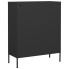czarna metalowa szafka do piwnicy warsztatu z szufladami garu 3x