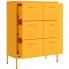 stalowa musztardowa szafka na nóżkach do garażu garu 5x