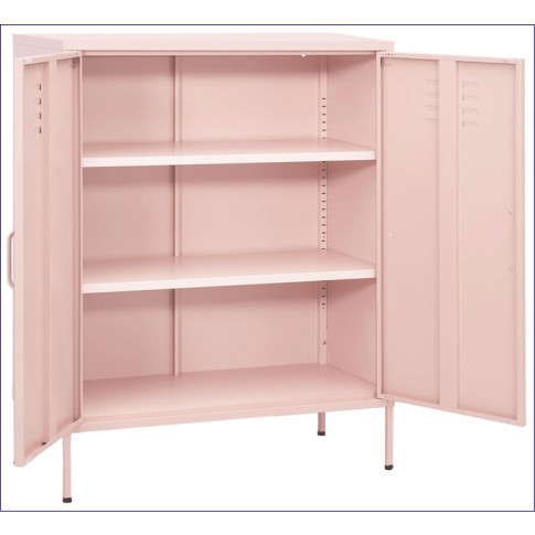stalowa różowa szafka industrialna nowoczesna garu 8x