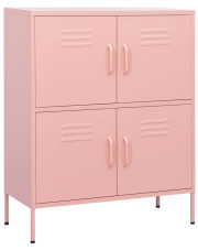 Różowa stalowa szafka do garażu - Garu 4X w sklepie Edinos.pl