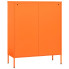pomarańczowa stalowa szafka na narzędzia garu 4x