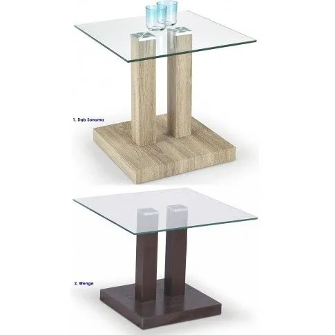 Zdjęcie kwadratowa ława Tawis wenge | Edinos.pl