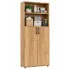 Regał z szafką dąb craft Erox