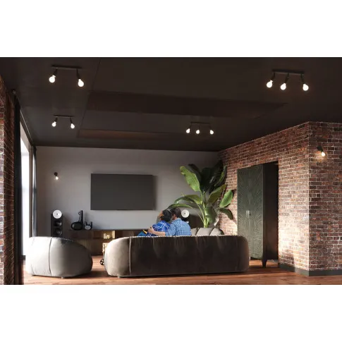 Aranżacja wnętrza z plafonami Bola