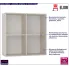 Komoda w kolorze beż piaskowy Estilo Noble 4X
