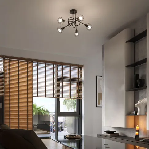 Wizualizacja wnętrza z wykorzystaniem żyrandola A155-Agro