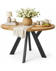 Skandynawski stół z bukowymi nogami - Nezis w sklepie Edinos.pl