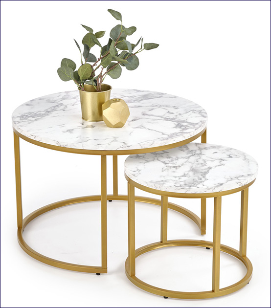 Okrągłe stoliki kawowe Kefes