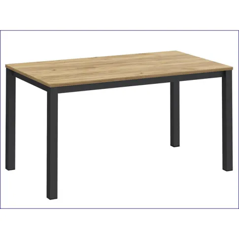 Minimalistyczne biurko biurowe Sorig kolor dąb craft