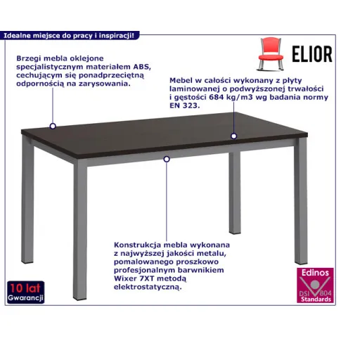 Biurko do gabinetu Sorig kolor wenge