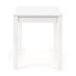 Biały minimalistyczny stół do jadalni Klaris